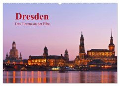 Dresden, das Florenz an der Elbe (Wandkalender 2025 DIN A2 quer), CALVENDO Monatskalender