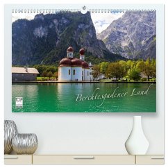 Berchtesgadener Land (hochwertiger Premium Wandkalender 2025 DIN A2 quer), Kunstdruck in Hochglanz