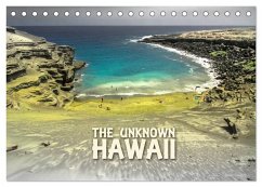 The Unknown HAWAII (Tischkalender 2025 DIN A5 quer), CALVENDO Monatskalender