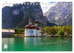 Berchtesgadener Land (Tischkalender 2025 DIN A5 quer), CALVENDO Monatskalender