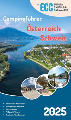 Cover ECC Campingführer Österreich / Schweiz 2025