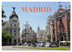 Madrid (Tischkalender 2025 DIN A5 quer), CALVENDO Monatskalender