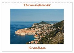 Kroatien, Terminplaner (Wandkalender 2025 DIN A3 quer), CALVENDO Monatskalender
