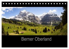 Berner Oberland (Tischkalender 2025 DIN A5 quer), CALVENDO Monatskalender
