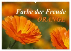 ORANGE ¿ Farbe der Freude (Wandkalender 2025 DIN A2 quer), CALVENDO Monatskalender