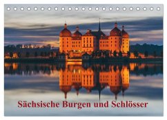 Sächsische Burgen und Schlösser (Tischkalender 2025 DIN A5 quer), CALVENDO Monatskalender - Calvendo;Kirsch, Gunter