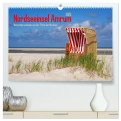 Nordseeinsel Amrum (hochwertiger Premium Wandkalender 2025 DIN A2 quer), Kunstdruck in Hochglanz - Calvendo;Dölling, AD DESIGN Photo + PhotoArt, Angela