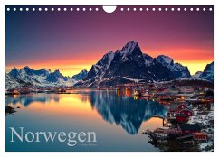 Norwegen (Wandkalender 2025 DIN A4 quer), CALVENDO Monatskalender - Bothner, Christian