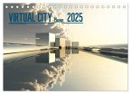 VIRTUAL CITY PLANER 2025 (Tischkalender 2025 DIN A5 quer), CALVENDO Monatskalender