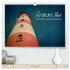 AMRUM Art (hochwertiger Premium Wandkalender 2025 DIN A2 quer), Kunstdruck in Hochglanz