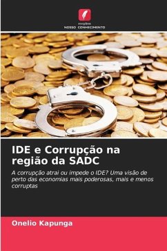 IDE e Corrupção na região da SADC - Kapunga, Onelio