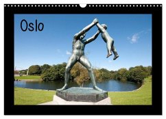 Oslo (Wandkalender 2025 DIN A3 quer), CALVENDO Monatskalender