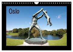 Oslo (Wandkalender 2025 DIN A4 quer), CALVENDO Monatskalender