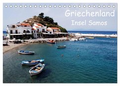 Griechenland - Insel Samos (Tischkalender 2025 DIN A5 quer), CALVENDO Monatskalender