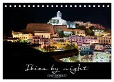 Ibiza by night (Tischkalender 2025 DIN A5 quer), CALVENDO Monatskalender