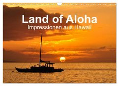 Hawaii - Land of Aloha (Wandkalender 2025 DIN A3 quer), CALVENDO Monatskalender