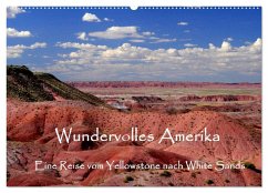 Wundervolles Amerika (Wandkalender 2025 DIN A2 quer), CALVENDO Monatskalender