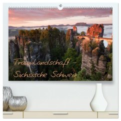 Traumlandschaft - Sächsische Schweiz (hochwertiger Premium Wandkalender 2025 DIN A2 quer), Kunstdruck in Hochglanz - Ehrentraut, Dirk