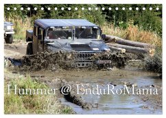 Hummer @ EnduRoMania (Tischkalender 2025 DIN A5 quer), CALVENDO Monatskalender - Morariu, Sergio