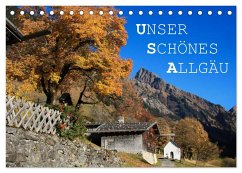 Unser schönes Allgäu (Tischkalender 2025 DIN A5 quer), CALVENDO Monatskalender