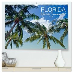 FLORIDA Malerischer Sonnenscheinstaat (hochwertiger Premium Wandkalender 2025 DIN A2 quer), Kunstdruck in Hochglanz - Viola, Melanie