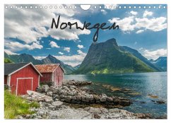 Norwegen (Wandkalender 2025 DIN A4 quer), CALVENDO Monatskalender - Calvendo;Burri, Roman