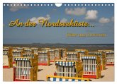 An der Nordseeküste... (Wandkalender 2025 DIN A4 quer), CALVENDO Monatskalender