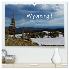 Wyoming! (hochwertiger Premium Wandkalender 2025 DIN A2 quer), Kunstdruck in Hochglanz