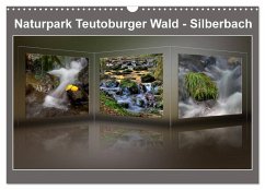 Naturpark Teutoburger Wald - Silberbach (Wandkalender 2025 DIN A3 quer), CALVENDO Monatskalender - Hobscheidt, Ernst