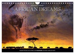 Emotionale Momente: African Dreams (Wandkalender 2025 DIN A4 quer), CALVENDO Monatskalender