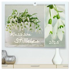 klassische Stillleben (hochwertiger Premium Wandkalender 2025 DIN A2 quer), Kunstdruck in Hochglanz - Calvendo;Schwarz, Nailia