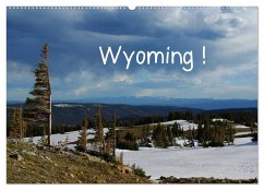 Wyoming! (Wandkalender 2025 DIN A2 quer), CALVENDO Monatskalender