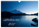 Graubünden - Die schönsten Bilder (Wandkalender 2025 DIN A4 quer), CALVENDO Monatskalender