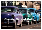 Classic Cars of Cuba (Tischkalender 2025 DIN A5 quer), CALVENDO Monatskalender