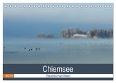 Chiemsee - Bayerisches Meer (Tischkalender 2025 DIN A5 quer), CALVENDO Monatskalender