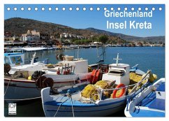 Griechenland - Insel Kreta (Tischkalender 2025 DIN A5 quer), CALVENDO Monatskalender - Calvendo;Schneider, Peter