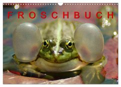 FROSCHBUCH (Wandkalender 2025 DIN A3 quer), CALVENDO Monatskalender