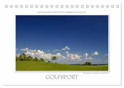 Emotionale Momente: Golfsport. (Tischkalender 2025 DIN A5 quer), CALVENDO Monatskalender - Calvendo;Gerlach, Ingo