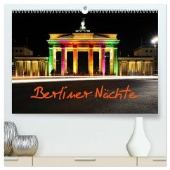 Berliner Nächte (hochwertiger Premium Wandkalender 2025 DIN A2 quer), Kunstdruck in Hochglanz - Herrmann www. fhmedien. de, Frank