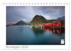 Norwegen 2025 - Land im Norden (Tischkalender 2025 DIN A5 quer), CALVENDO Monatskalender