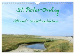 St. Peter-Ording (Wandkalender 2025 DIN A4 quer), CALVENDO Monatskalender - Calvendo;Kleverveer