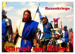 Kampf der Ritter - Rosenkriege (Wandkalender 2025 DIN A2 quer), CALVENDO Monatskalender - Wernicke-Marfo, Gabriela
