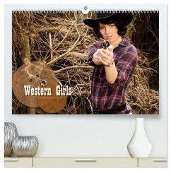 Western Girls (hochwertiger Premium Wandkalender 2025 DIN A2 quer), Kunstdruck in Hochglanz - Weggel, Matthias