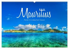 Mauritius - Perle im Indischen Ozean (Wandkalender 2025 DIN A2 quer), CALVENDO Monatskalender