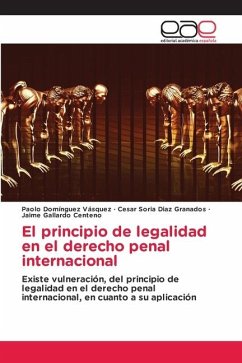 El principio de legalidad en el derecho penal internacional