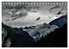 Alpenüberquerung (Tischkalender 2025 DIN A5 quer), CALVENDO Monatskalender