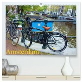 Amsterdam (hochwertiger Premium Wandkalender 2025 DIN A2 quer), Kunstdruck in Hochglanz