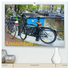 Amsterdam (hochwertiger Premium Wandkalender 2025 DIN A2 quer), Kunstdruck in Hochglanz - Juretzky, Ute