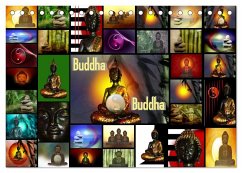 Buddha (Tischkalender 2025 DIN A5 quer), CALVENDO Monatskalender