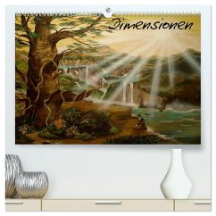 Dimensionen (hochwertiger Premium Wandkalender 2025 DIN A2 quer), Kunstdruck in Hochglanz